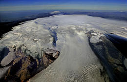 Glacial runoff has started.