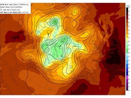 Warm air is coming our way.