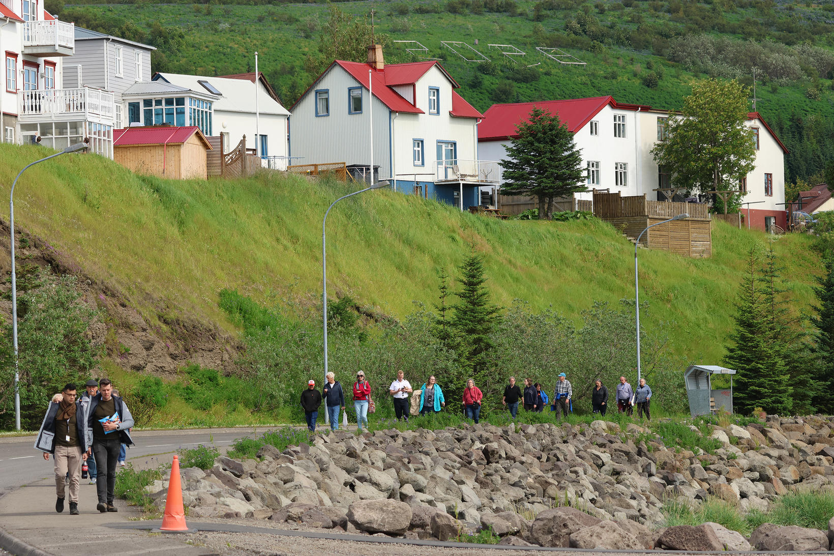 Der Betriebsdirektor der Häfen von Norðurþing sagt, dass neue Schwimmdocks den Zugang für ... verbessern.
