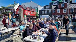 This is the first time that the Icelandic Chess Federation has hosted a chess tournament in Ingólfsstorg square.