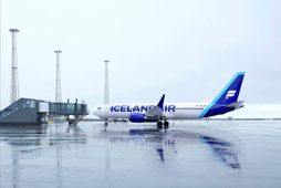 21 flugferð hefur verið seinkað hjá Icelandair vegna óveðursins.
