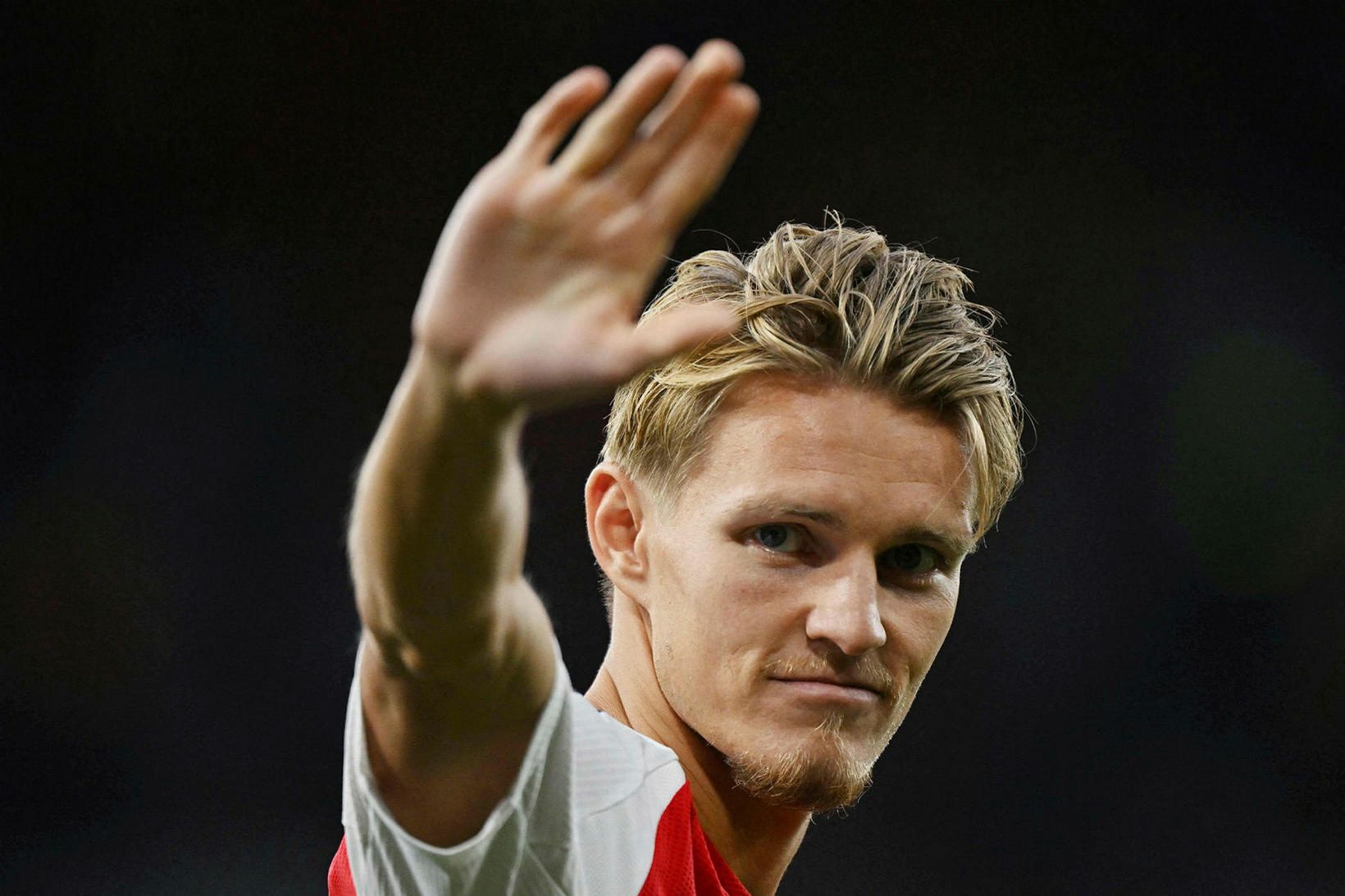 Norðmaðurinn Martin Ödegaard er fyrirliði Arsenal.