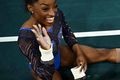 Vinsæl Simone Biles er fremst í flokki.