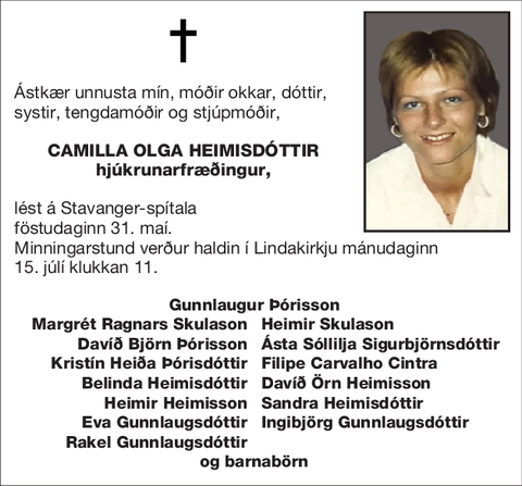 Camilla Olga Heimisdóttir