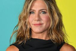 Jennifer Aniston finnst gott að vera heima.