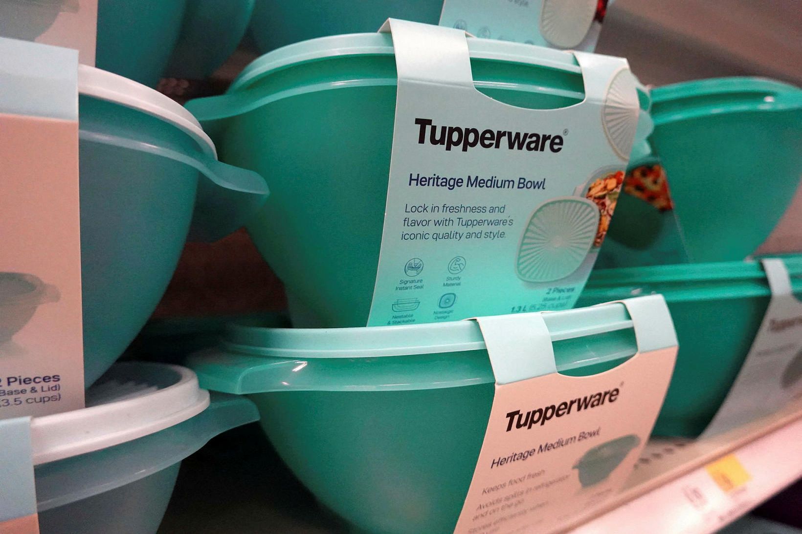 Vörur Tupperware til sölu í bandarísku borginni Chicago í fyrra.