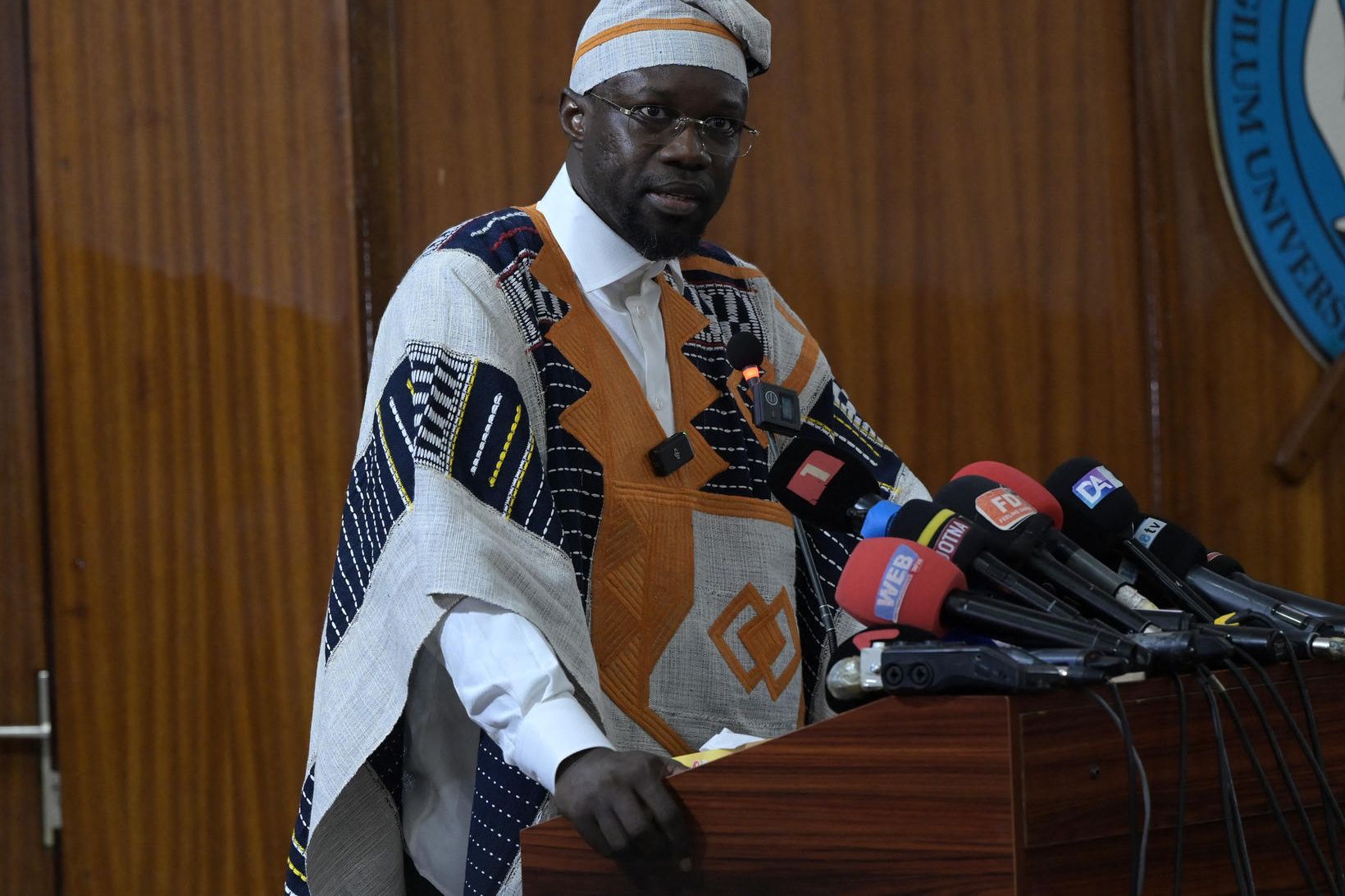 Ousmane Sonko, forsætisráðherra Senegal.