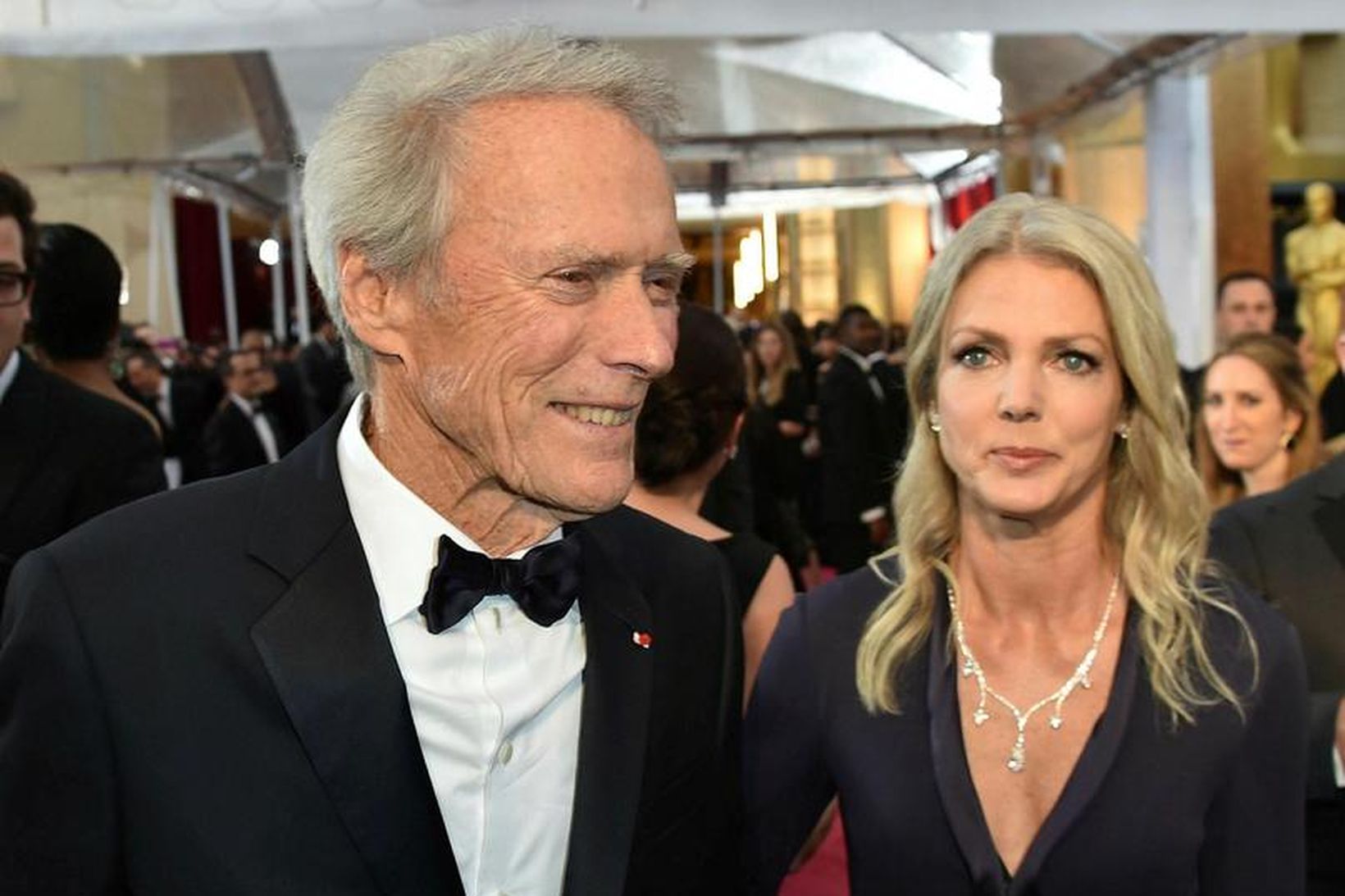Clint Eastwood og Christina Sandera,