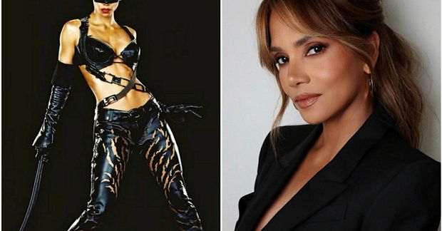 Leikkonan Halle Berry fór með aðalhlutverkið í kvikmyndinni Catwoman árið 2004.