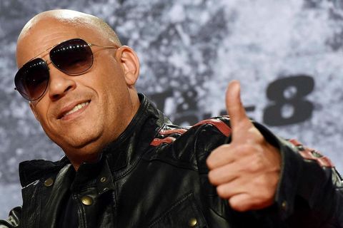 Vin Diesel á frumsýningu Fate of the Furious í Berlín fyrir nokkrum árum síðan.