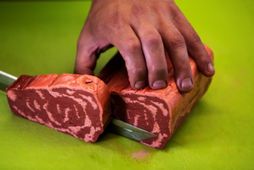 Fyrsta 3D prentaða vegan steikin verður fáanleg á veitingahúsum innan skamms.
