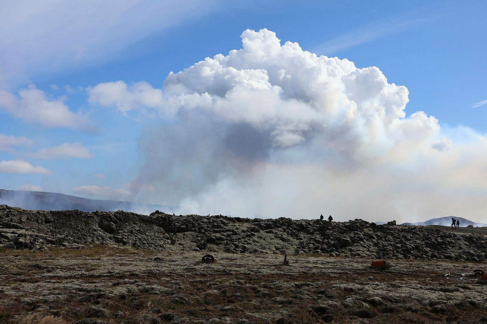 Nýjasta eldgosið á Reykjanesskaga hefur ekki aðeins staðbundin áhrif.