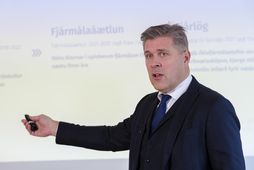 ,,Ef okkur tekst að örva hagvöxtinn, þá lítur framtíðin miklu betur út,“ sagði Bjarni Benediktsson, …