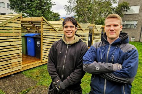 Gabríel Breki Kristinsson og Logi Stefánsson, eigendur Hefestus.