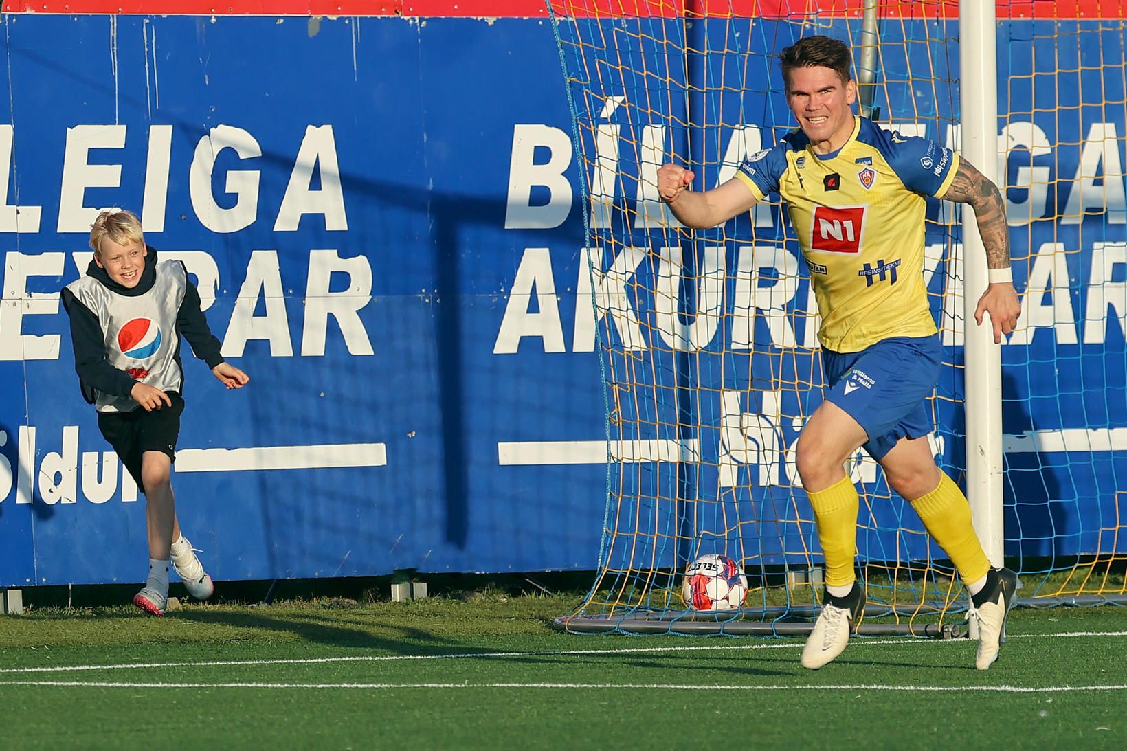 Viðar Örn Kjartansson skoraði sigurmarkið.