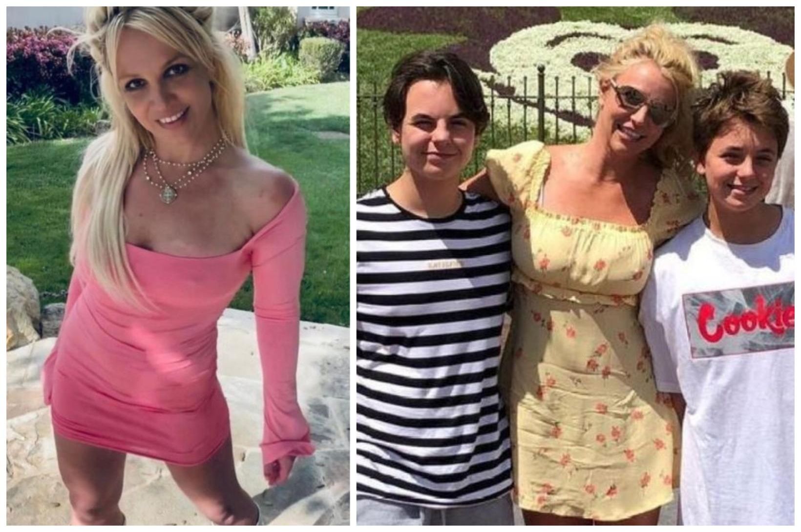 Synir Britney Spears sættast við móður sína