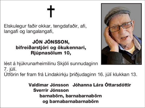Jón Jónsson,