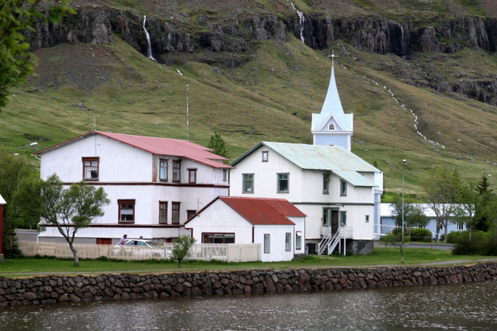 Hjónin komu til Seyðisfjarðar með Norrænu í september.