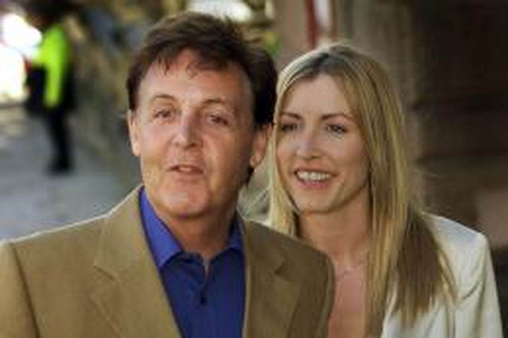 Paul McCartney og Heather Mills.