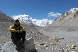 Leifur Örn Svavarsson á Everest.