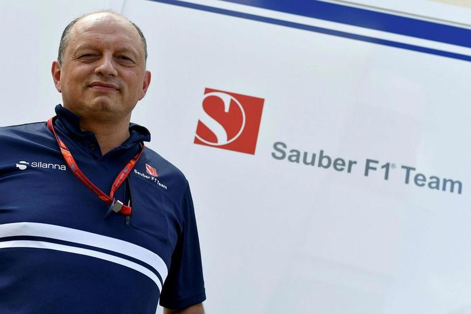 Frederic Vasseur liðsstjóri Sauber stjórnaði Renault áður.