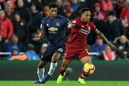 Nathaniel Clyne í leik með Liverpool.