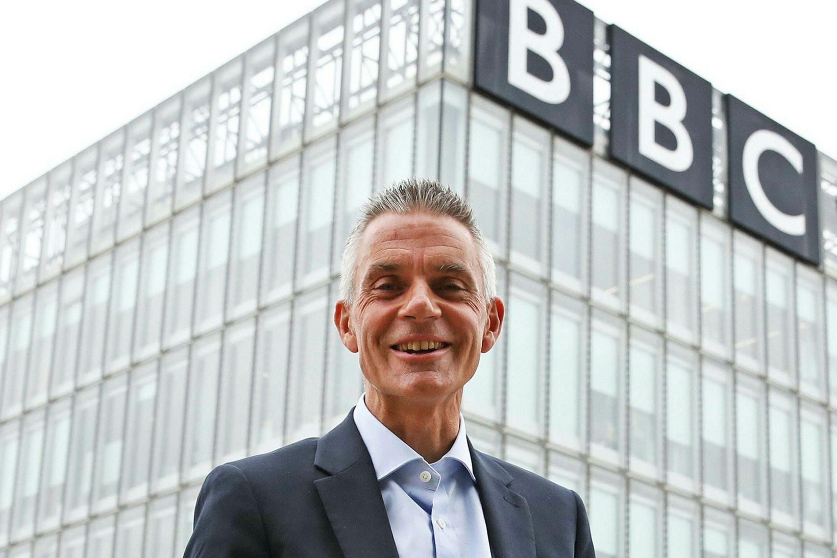 Tim Davie, fram­kvæmda­stjóri BBC.