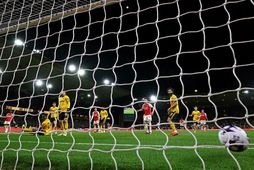 Úr leik á Molineux-leikvangi Wolverhampton Wanderers.