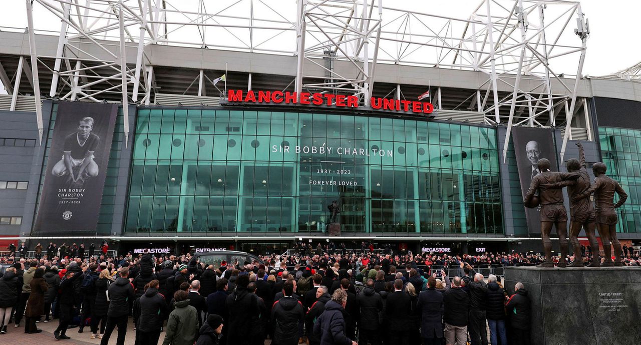 Old Trafford verður hugsanlega rifinn til grunna.