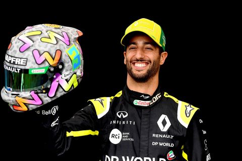 Daniel Ricciardo ekur fyrir McLaren 2021.