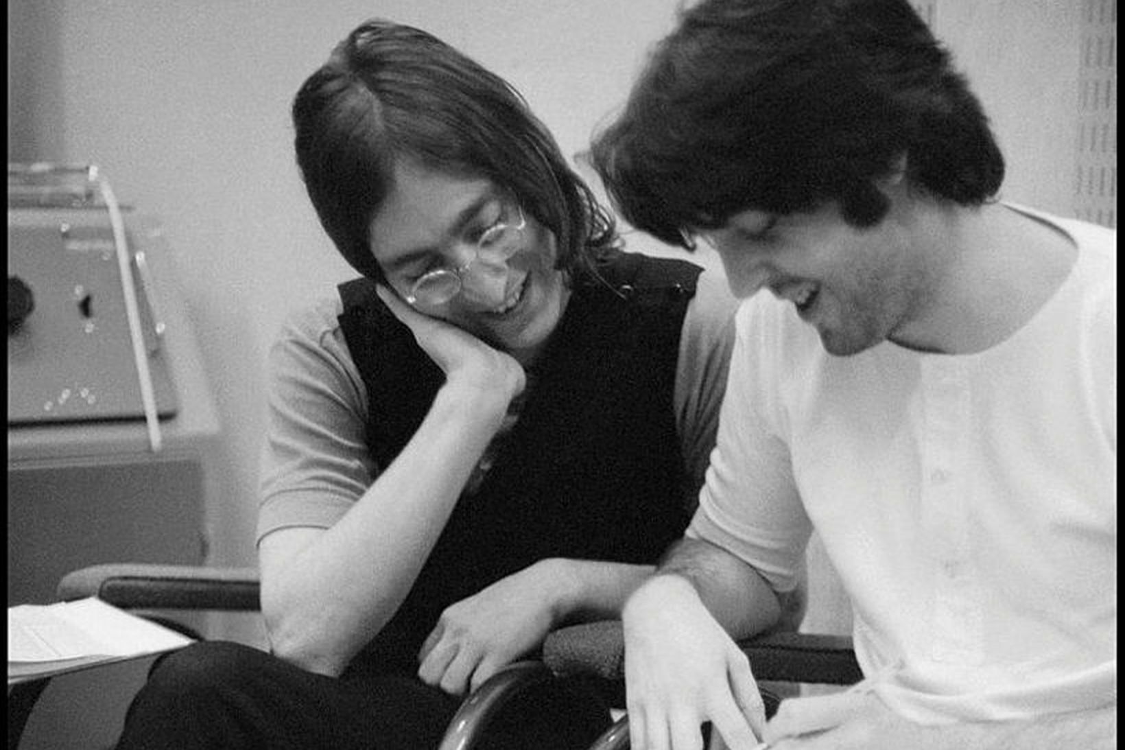 „Svona vorum við!“ Bítlarnir John Lennon og Paul McCartney fisléttir …