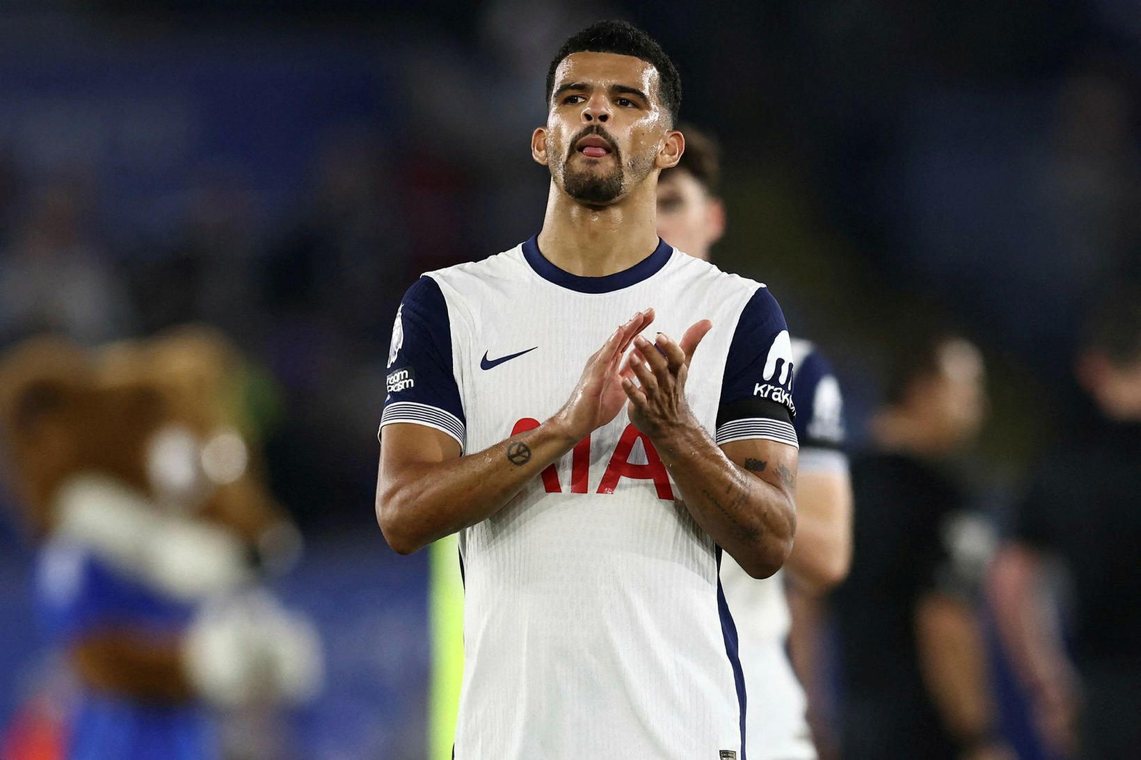 Dominic Solanke verður ekki með Tottenham um helgina.