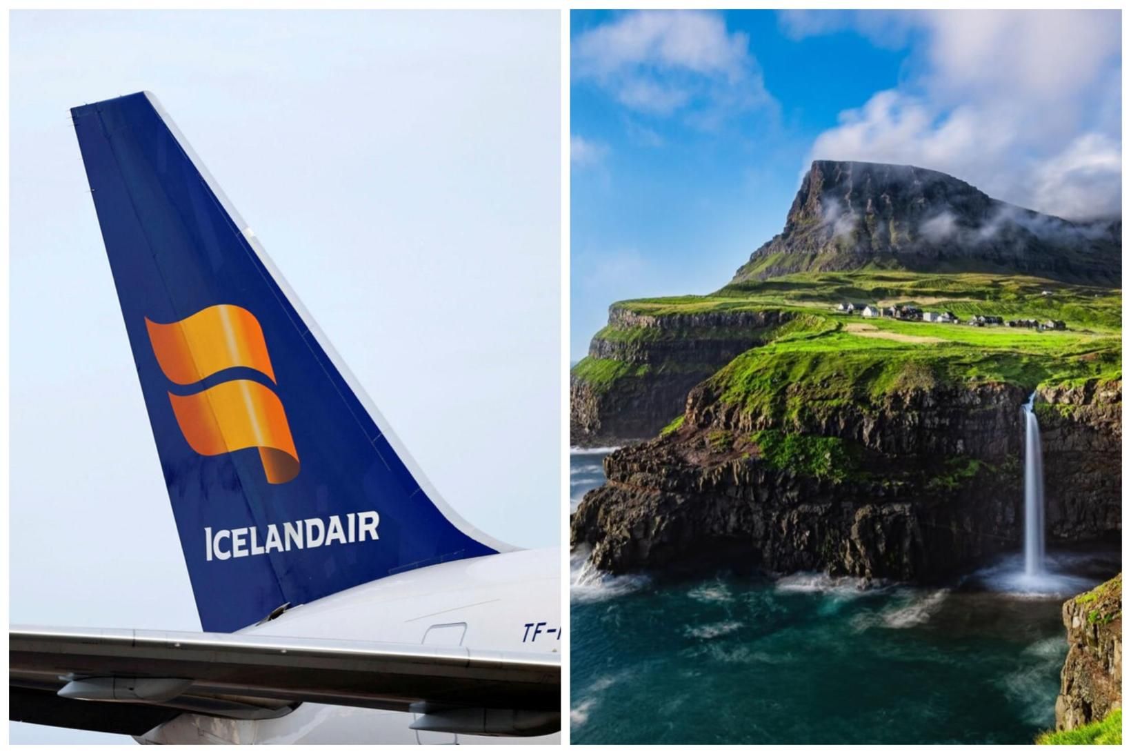Icelandair tilkynnir í dag Færeyjar sem nýjan áfangastað.
