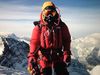 Vilborg á toppi Everest.
