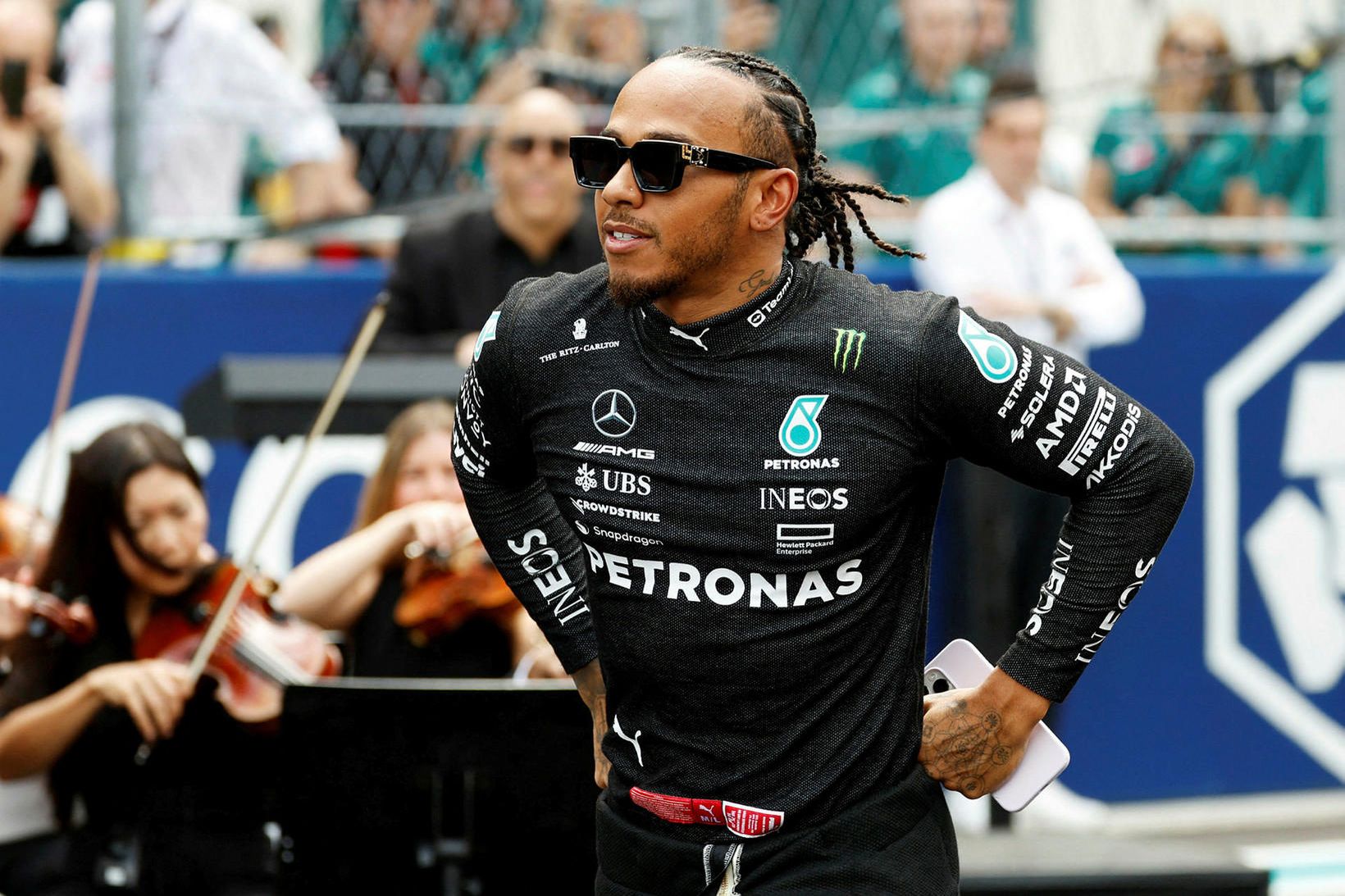 Lewis Hamilton er sá sigursælasti í Formúlu 1 ásamt Michael …