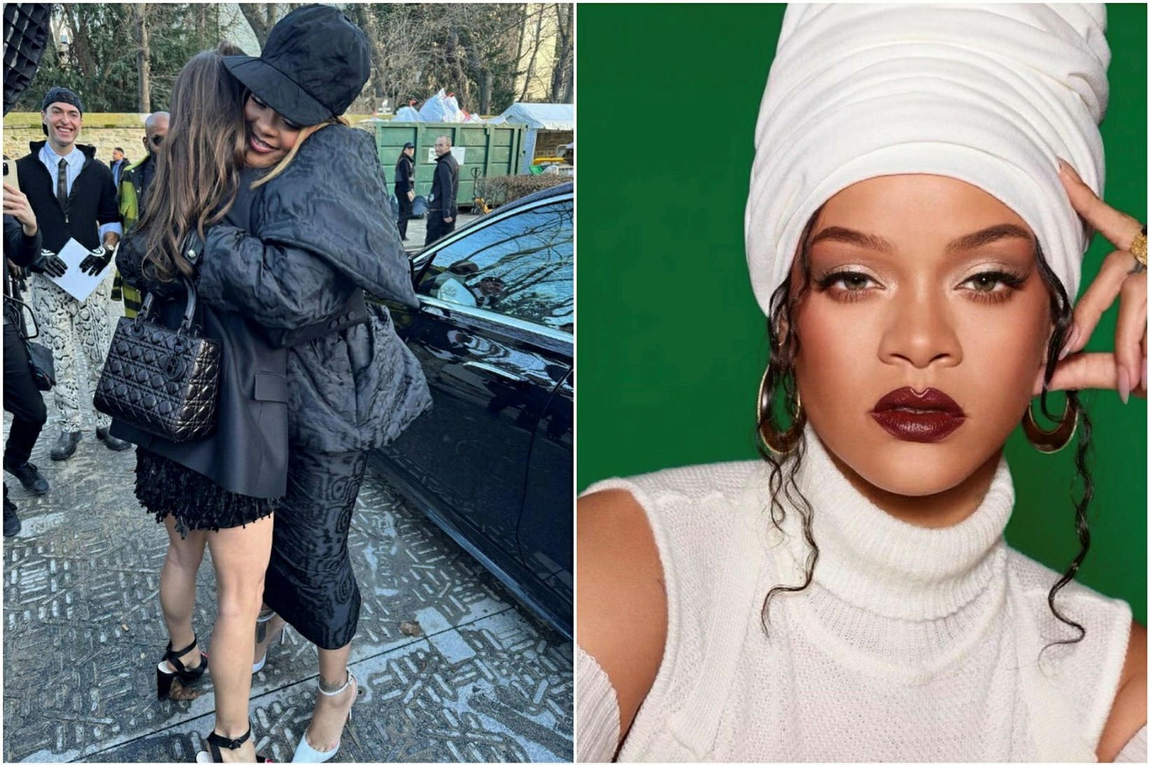 Söngkonan Rihanna er hugsar vel um sitt fólk.