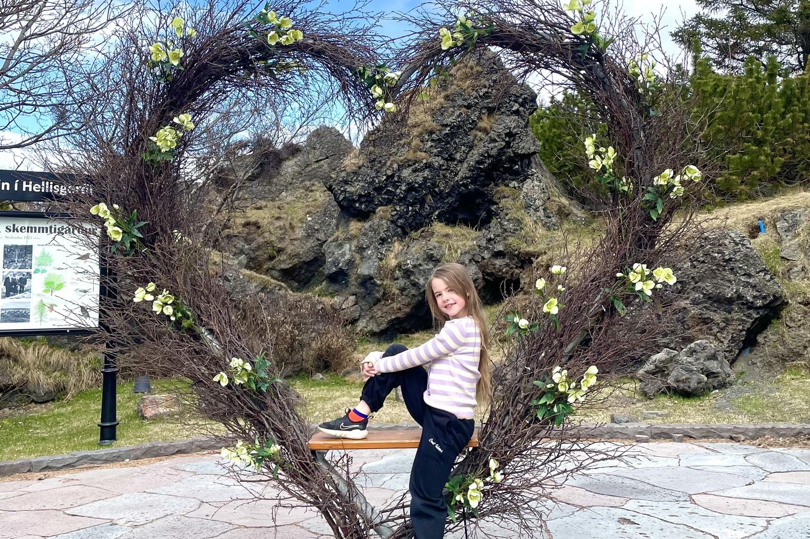 Andrea Kolbrún Reynarsdóttir er að fara að hlaupa í Reykjavíkurmaraþoninu.