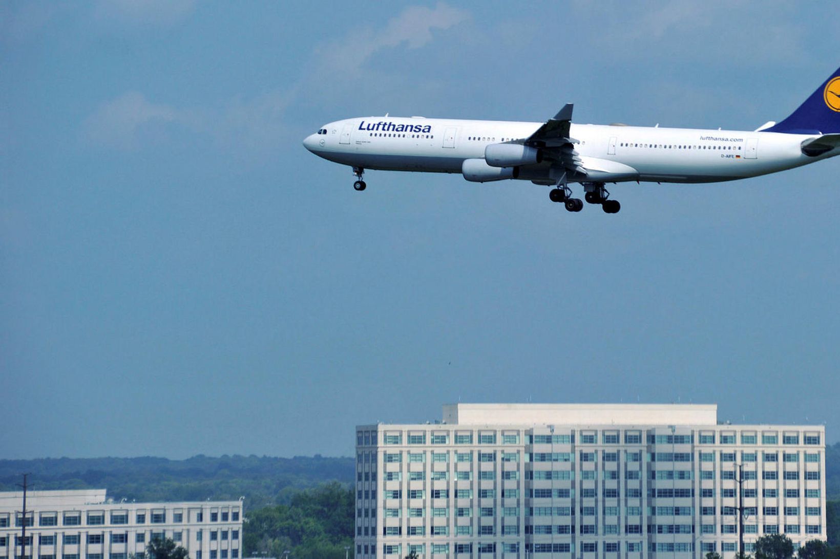 Lufthansa hefur dregið sætaframboð saman um 80-90%.