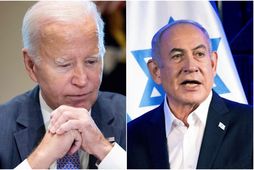 Biden og Netanjahú áttu í löngu og sennilega spennuþrungnu símtali í dag.