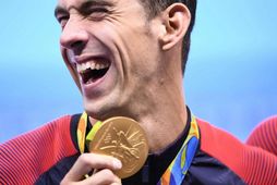 Michael Phelps á fjóra drengi.