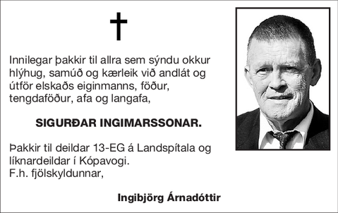 Sigurðar Ingimarssonar.