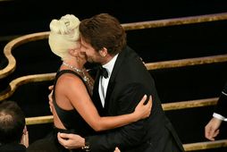 Lady Gaga og Bradley Cooper vöktu athygli á Óskarnum.