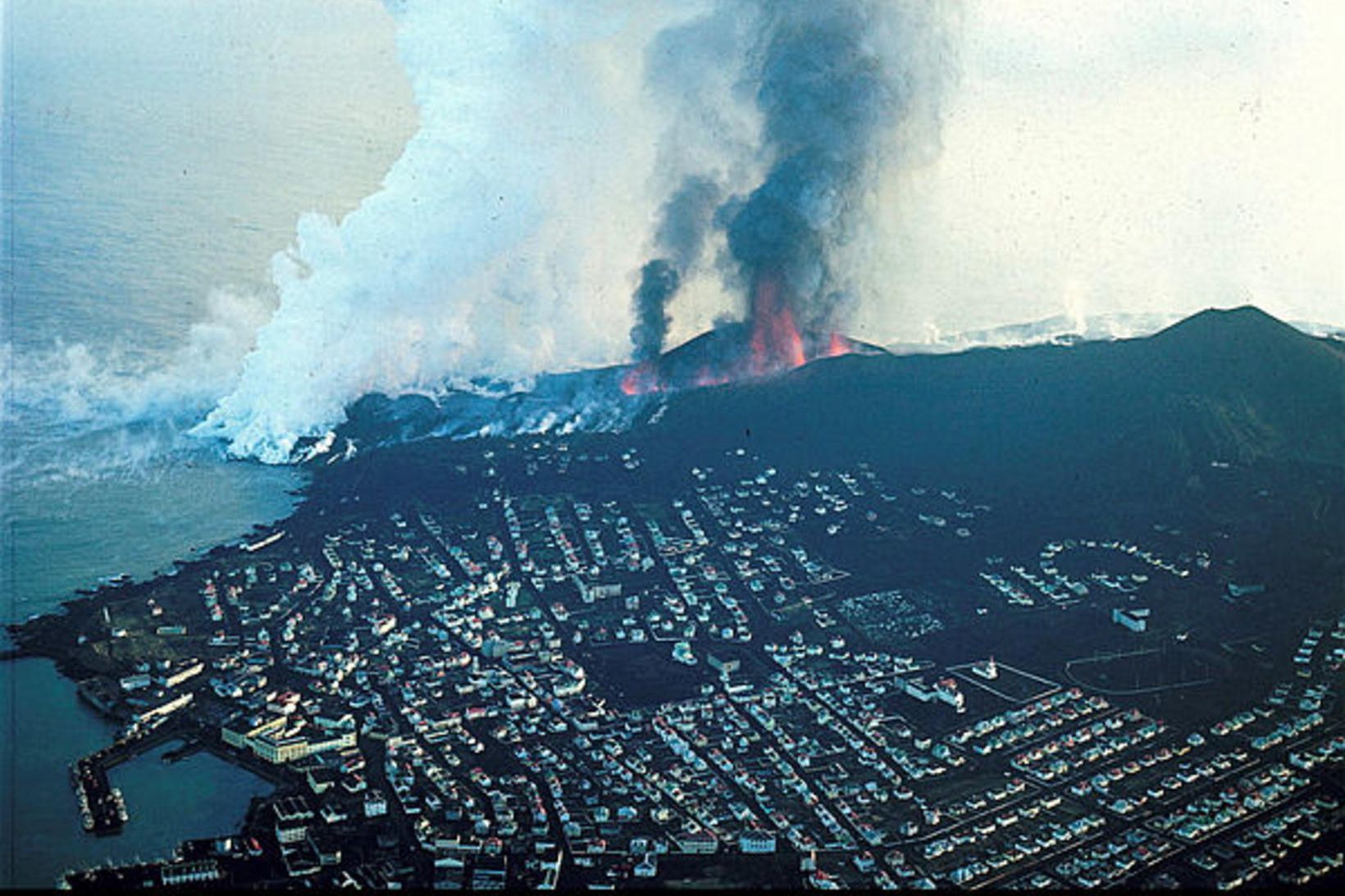 Gosið í Heimaey 1973 hafði mikil áhrif á heimamenn, ekki …