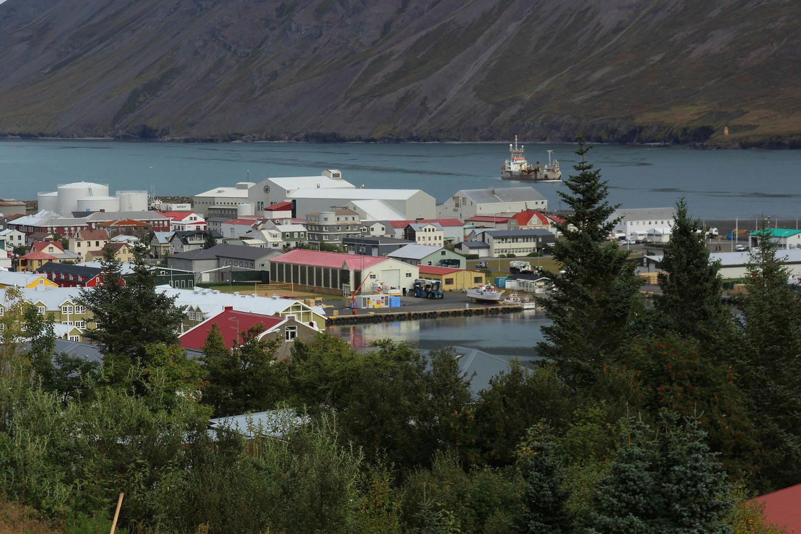 Siglufjörður í Fjallabyggð.