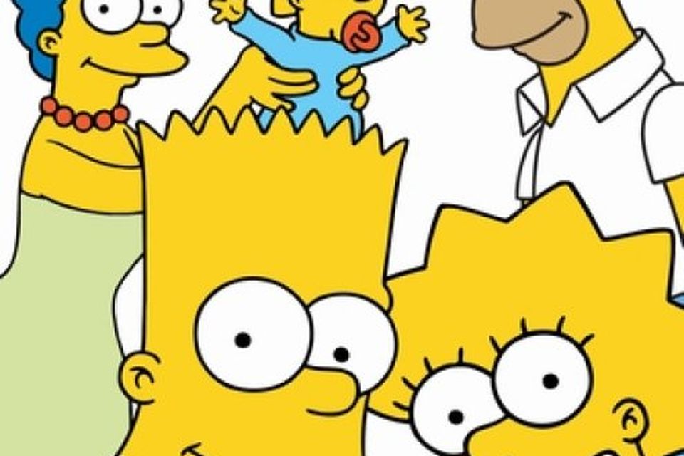 Simpsons-fjölskyldan.