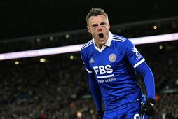 Jamie Vardy skoraði.