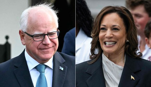 Tim Walz er varaforsetaefni Harris