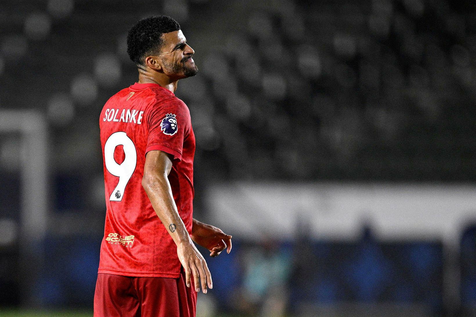 Dominic Solanke verður næsti framherji Tottenham.