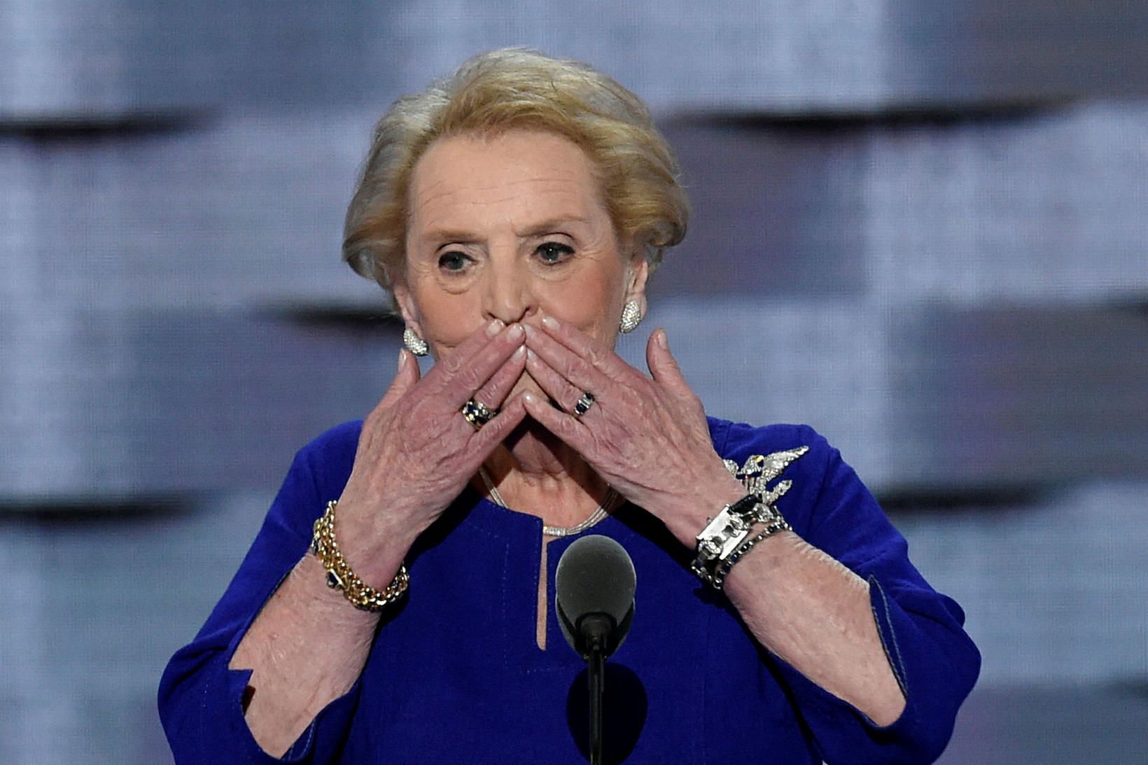Madeleine Albright.