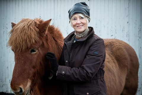 Hjördís Gísladóttir var alltaf staðráðin í að gefa sér tíma fyrir börnin og dýrin þegar …